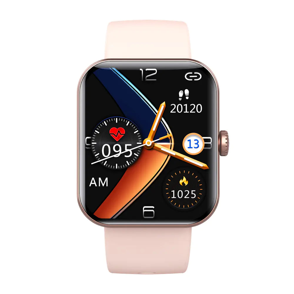F57L Fitness Smartwatch - Health Tracker with Heart Rate Monitor